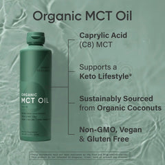 MCT C8 Oil Organic - 16oz