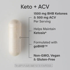 Keto+ACV (120 capsules)