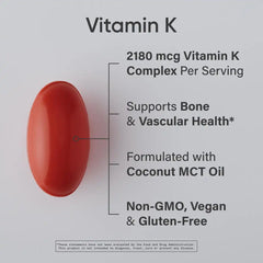 Vitamin K Multi-Spectrum (60 veggie softgels)