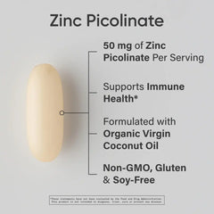 Zinc Picolinate with Coconut Oil