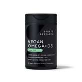 Vegan Omega-3 1400mg + Vitamin D3 5000iu (60 veggie softgels)
