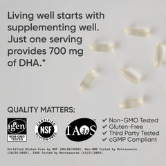 Vegan DHA from Algae Oil