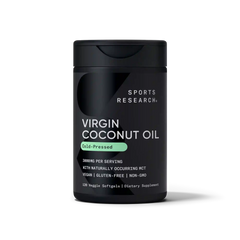 Coconut Oil Virgin Organic 1000mg (120 veggie softgels)