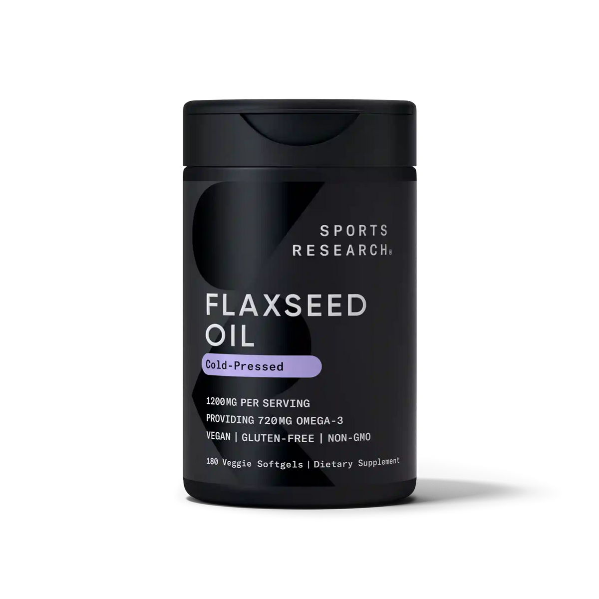 Flaxseed Oil 1200mg (180 veggie softgels)