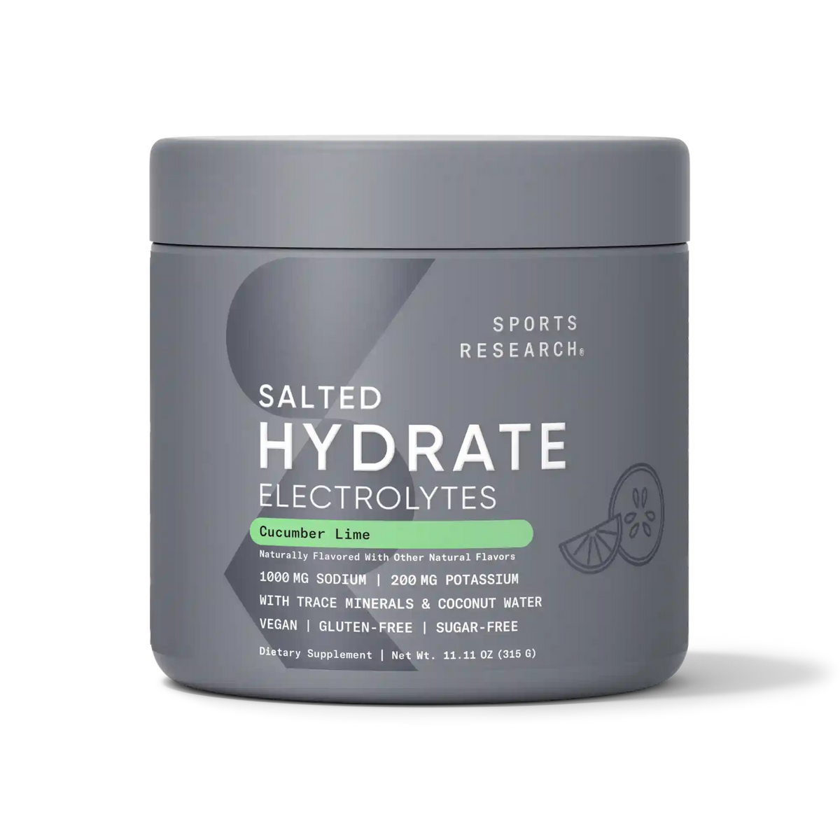 Hydrate Electrolytes Salted Cucumber Lime (45 servings)